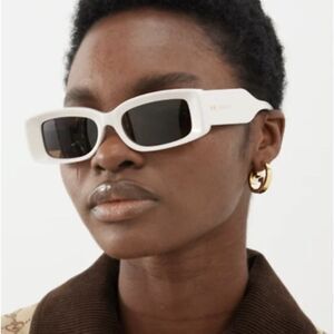 NEW Gucci Sunglasses GG1528S 003 Ivory Brown Women Authentic